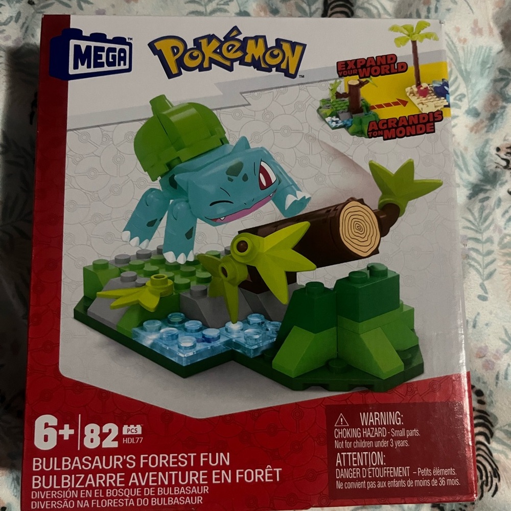 Pokémon Bulbasaur Adventure Building Set - Green